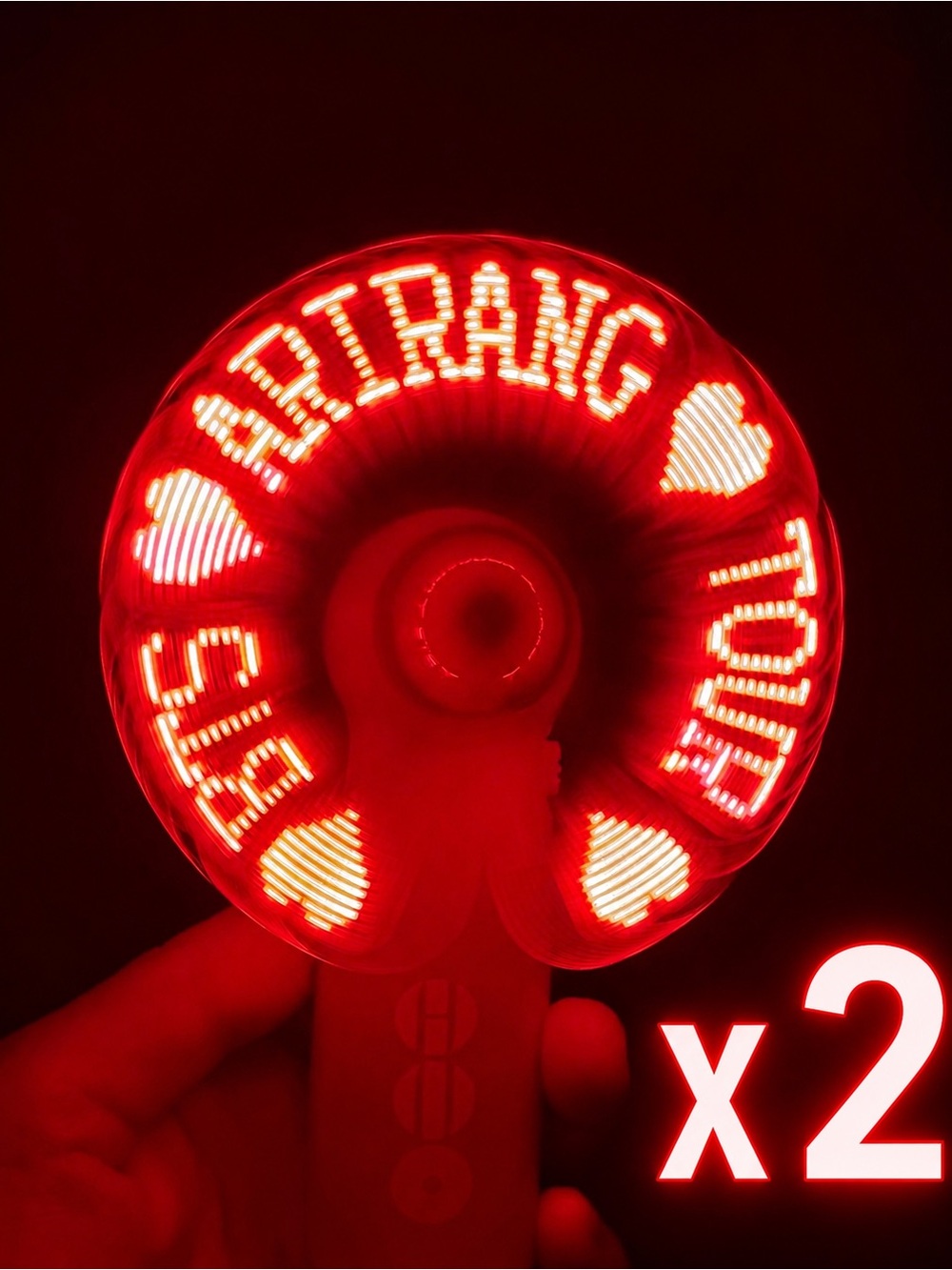 2x BTS Led fan